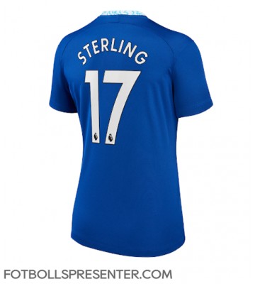 Chelsea Raheem Sterling #17 Hemma Matchtröja Dam 2022-23 Kortärmad